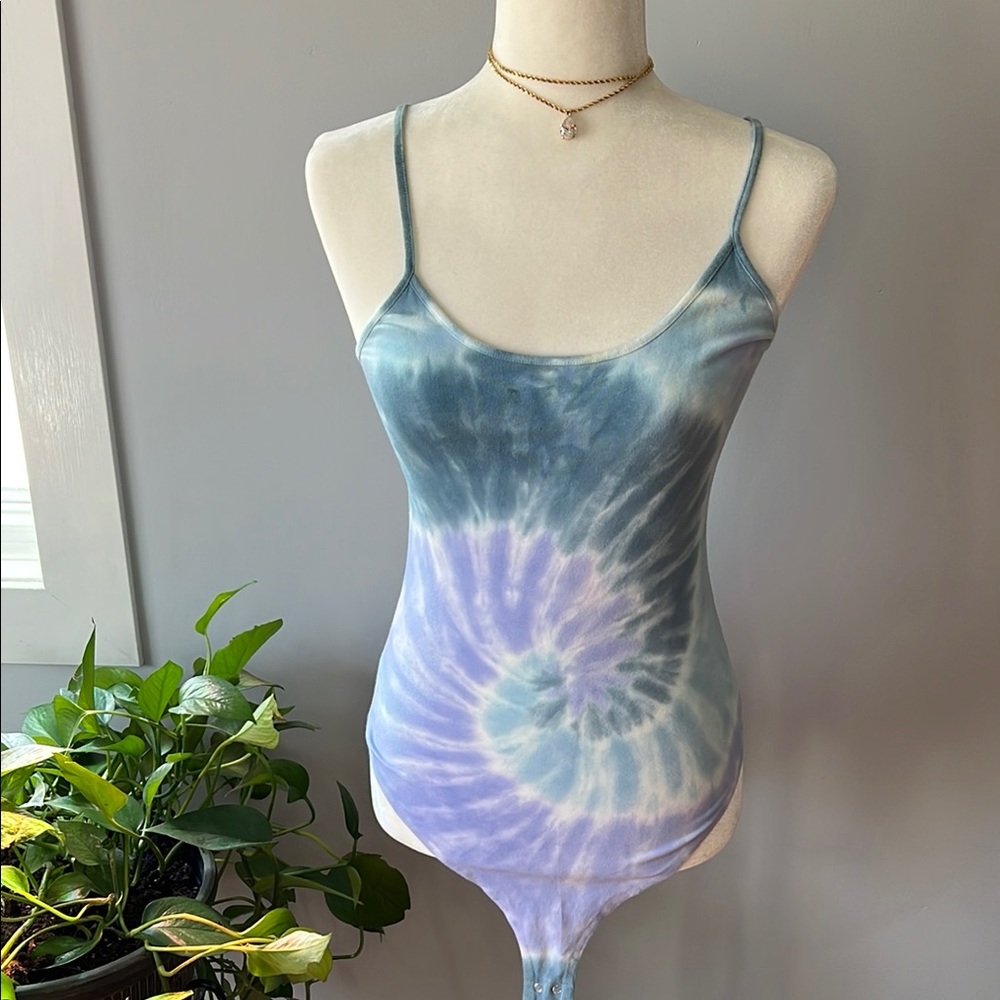 Tie-Dye Spaghetti Strap Women's Top